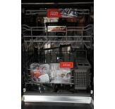 The KDTE334D dishwasher features a three-rack storage system.