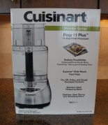 Unpacking the Cuisinart Prep 11 Plus.