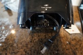 The Oster's cord fits conveniently underneath the unit.